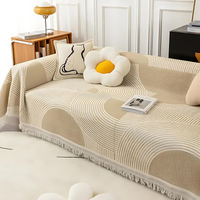 CozyCover Tasselled Sofa Cover