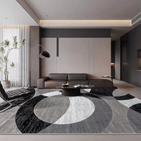 Orbit Weave Geometric Velvet Rug