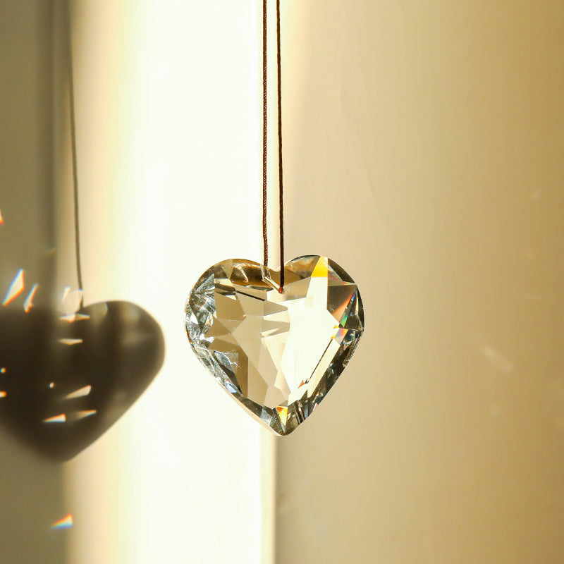 Heart Crystal Sun Catcher 4.5cm
