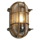 Antique Brass Outdoor Wall Light