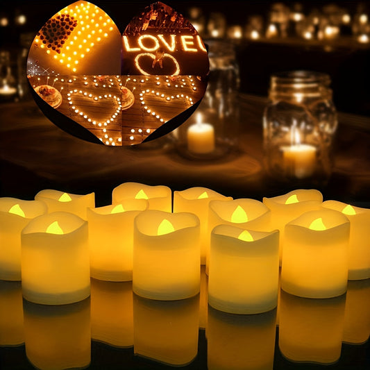 Flameless LED Tealights Bulk Pack