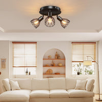 Adjustable Iron Spotlight Ceiling Light