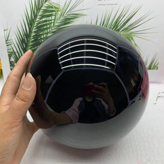 Polished Obsidian Sphere