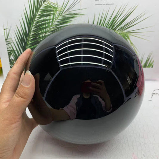 Polished Obsidian Sphere