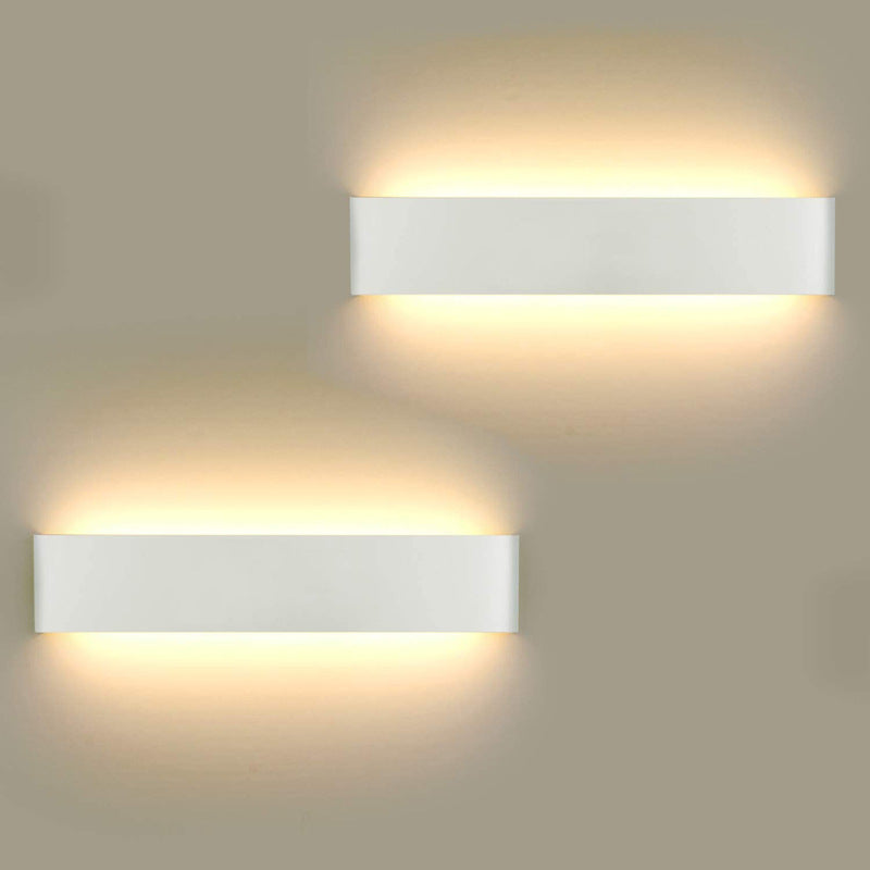 Linear Aluminium Wall Light 40cm