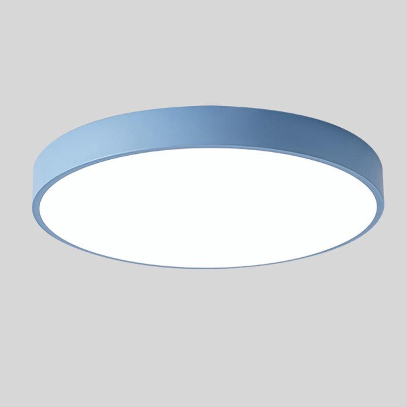 Macaron Wood-Trim Ceiling Light