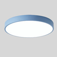 Macaron Wood-Trim Ceiling Light