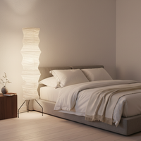 Wabi-Sabi Rice Paper Floor Lamp 180cm