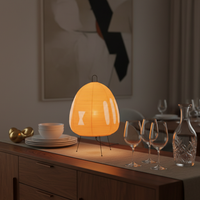 Lamp beside sofa