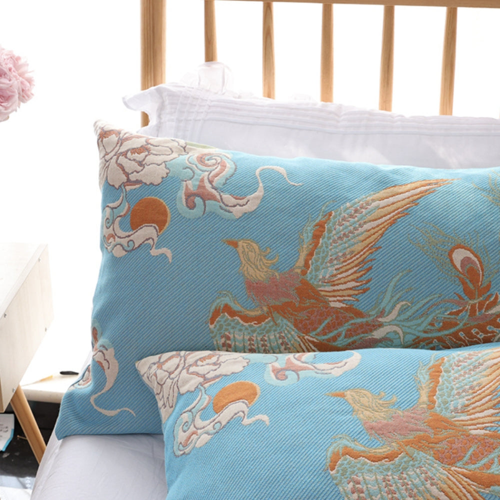 Heritage Yarn Dyed Cotton Pillowcases
