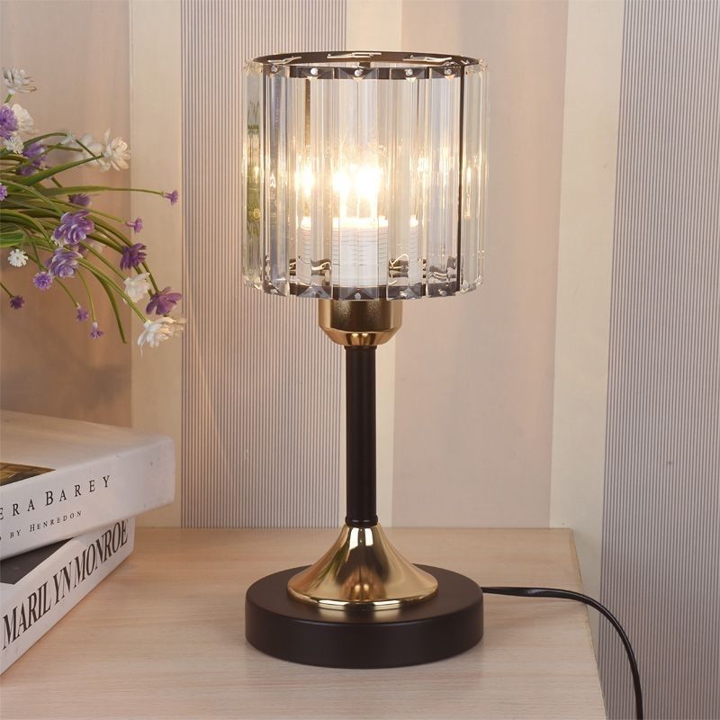 Nordic crystal table lamp