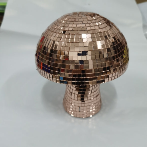 Mushroom Disco Ball Ornament