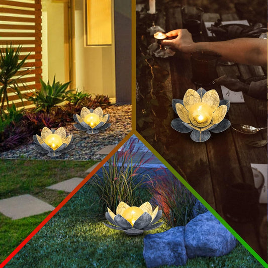 Lotus Solar Garden Light