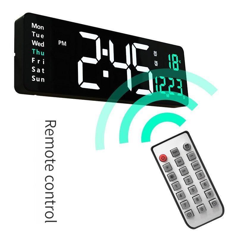 Large Digital Wall Clock 40cm