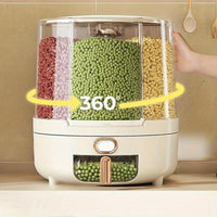 Rotating Airtight Grain Container