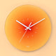 Sunset Glass Wall Clock