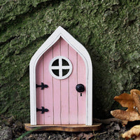 Wooden Mini Elf Door 18cm