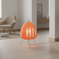 Lamp on side table