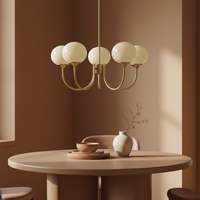 Bonbon Opal Globe Chandelier