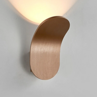 Compact Half-Moon Wall Light 18cm