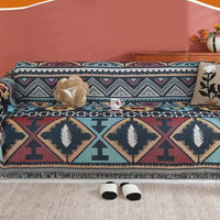 Aztec Geometric Sofa Cover