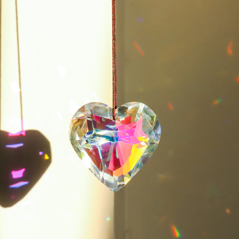 Heart Crystal Sun Catcher 4.5cm