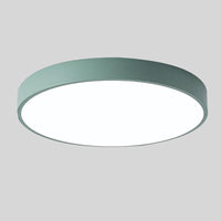 Macaron Wood-Trim Ceiling Light