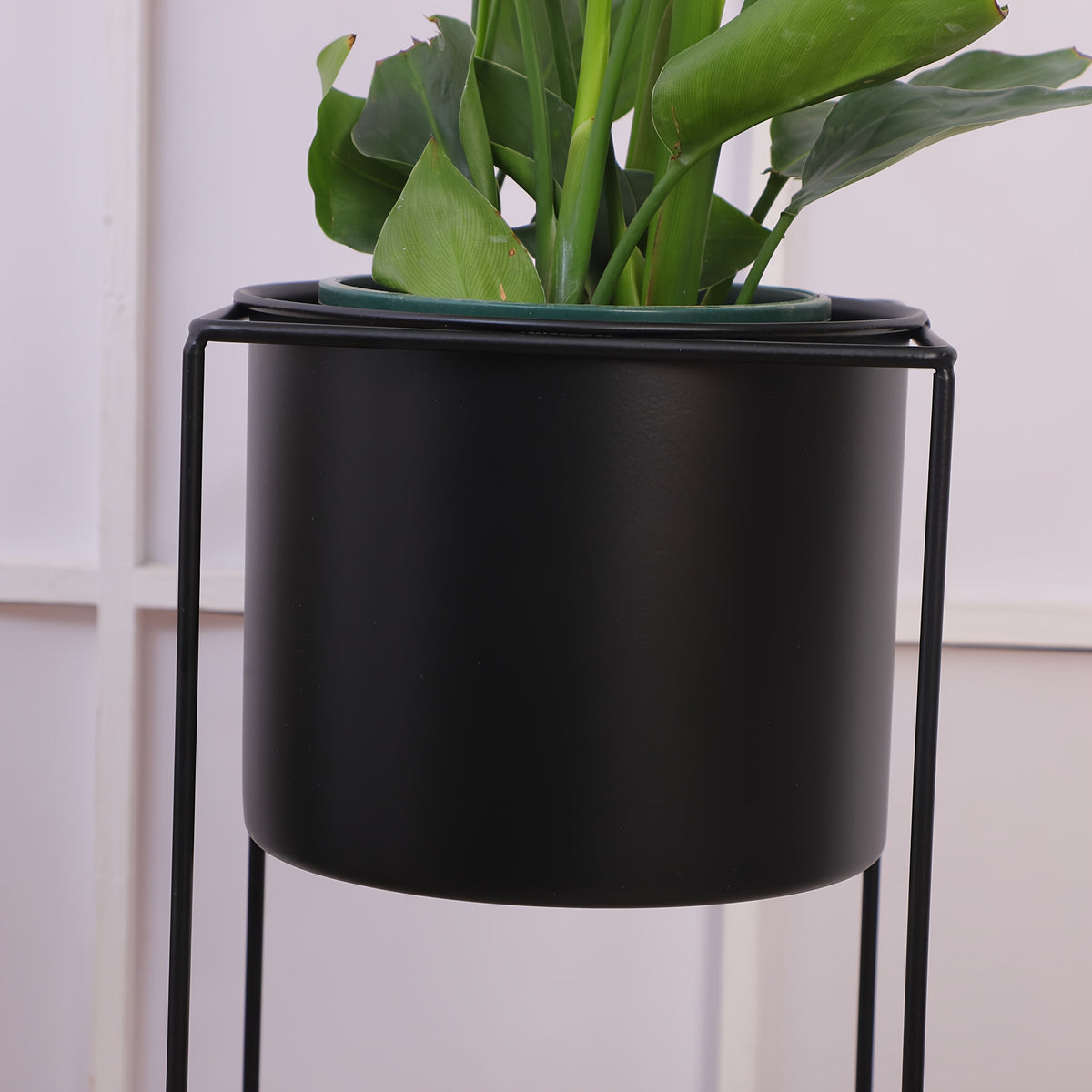 Rectangular Metal Plant Stand