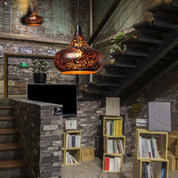 Kala Starfield Pendant Light in an industrial loft interior