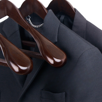 Oaklee Solid Wood Hangers, Set of Four