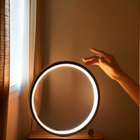 Halo Ring USB Table Lamp 25cm