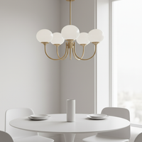 Bonbon Opal Globe Chandelier