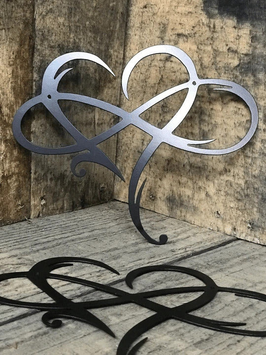 Endless Heart Metal Wall Art