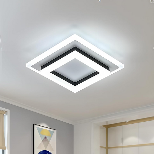Square LED Ceiling Light 20cm