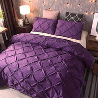 Pinch Pleat Duvet Cover Set