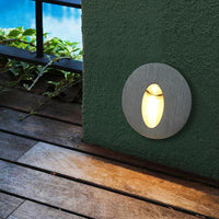 Compact Aluminium Wall Light 8cm