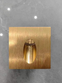 Compact Aluminium Wall Light 8cm