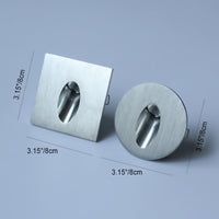 Compact Aluminium Wall Light 8cm