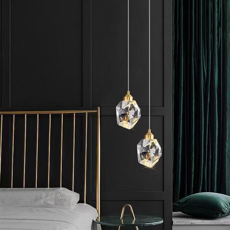 Crystal Cube Pendant Light