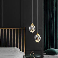 Crystal Cube Pendant Light