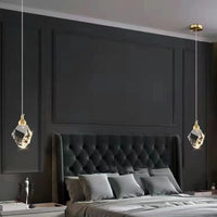Crystal Cube Pendant Light