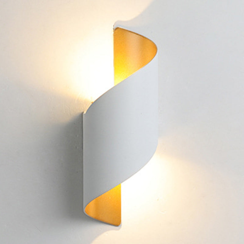 Spiral LED Wall Light 28cm