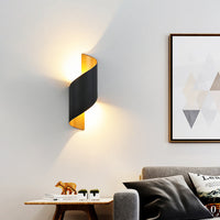 Spiral LED Wall Light 28cm