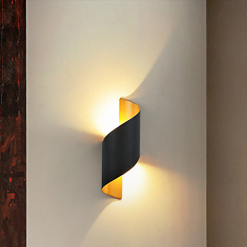 Spiral LED Wall Light 28cm