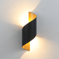 Spiral LED Wall Light 28cm