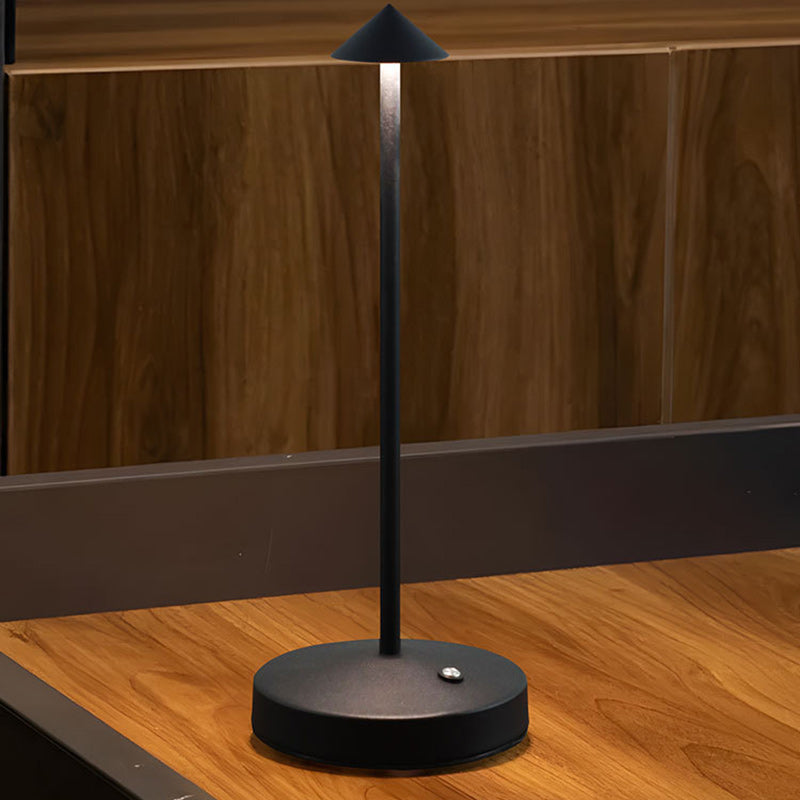 Acrylic Cone LED Table Lamp