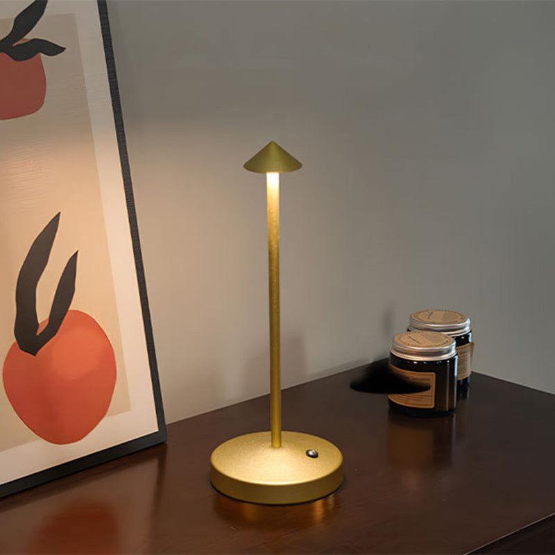 Acrylic Cone LED Table Lamp
