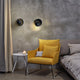 Rotating Disc Wall Light 14cm