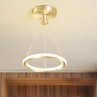 Nordic semi-flush corridor ceiling light