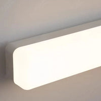 Kylo LED Vanity Bar Wall Light - close-up of illuminated end cap